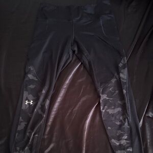 Under Armour Black Camouflage Leggings